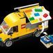 Конструктор Лего Сити желтый фургон доставки игровой набор Lego City Delivery Van 60500 60500 фото 3