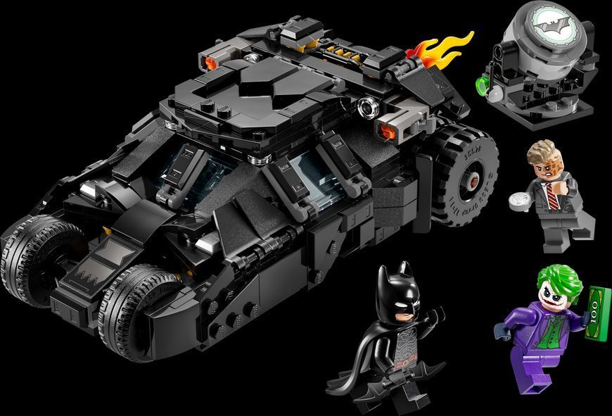 Конструктор Лего Бетмен Тумблер Бетмена проти Дволикого та Джокера Lego DC Batman 76303 76303 фото