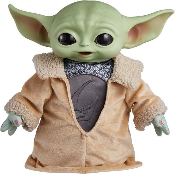 Плюшевая игрушка беби Грогу Дин Йода версия 4.0 Mattel Star Wars Din Grogu HPG49 HPG49 фото
