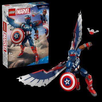 Конструктор Лего Марвел фігурка Нового Капітана Америка для складання Lego Super Heroes Marvel Captain America 76296 76296 фото
