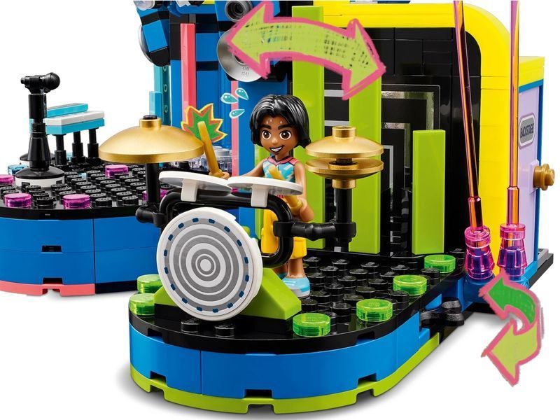 Конструктор Лего Френдс музыкальное шоу талантов в Хартлейк-Сити Lego Friends Talent Show 42616 42616 фото
