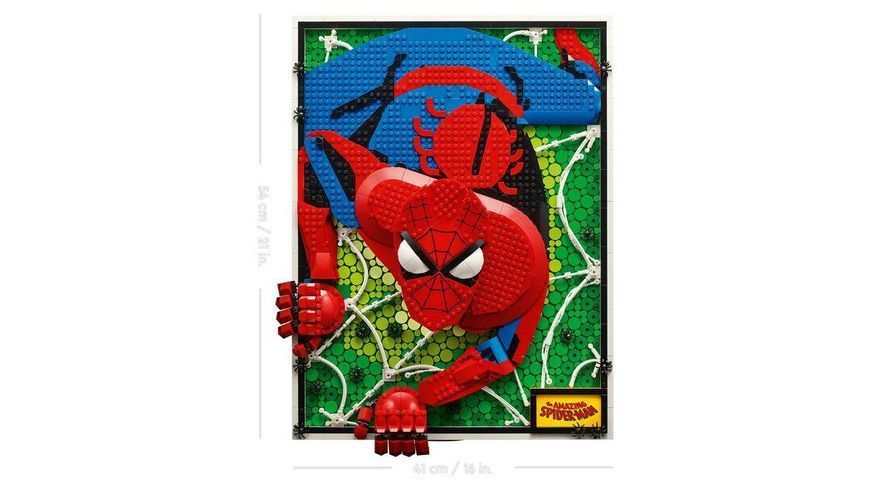 Конструктор Лего Арт The Amazing Spider-Man Людина-Павук Lego Art Spider-Man 31209 31209 фото