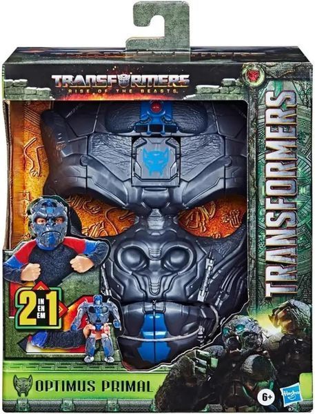 Маска Трансформер Повстання звірів Оптимус Праймал ігровий аксесуар Transformers Optimus Primal F4650 F4650 фото