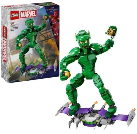 Конструктор Лего Марвел фігурка Зеленого Гобліна для складання Lego Marvel Green Goblin Construction Figure 76284 76284 фото