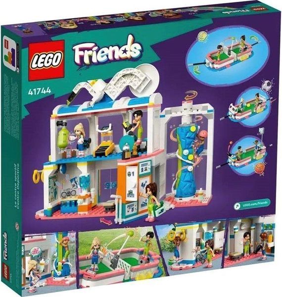 Конструктор Лего Френдс спортивный комплекс с бассейном игровой набор Lego Friends Sports Center 41744 41744 фото