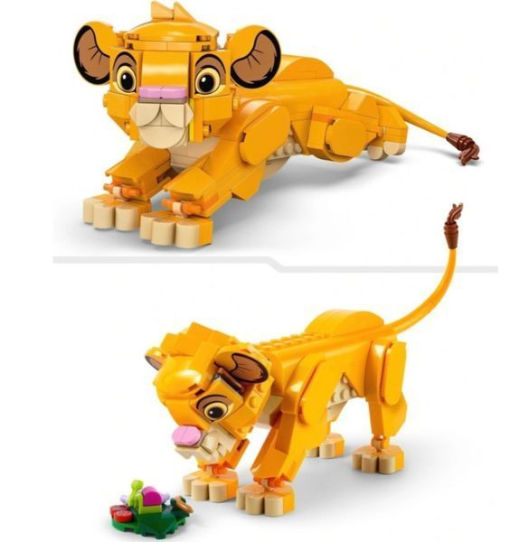 Конструктор Лего Дісней Сімба дитинча Короля Лева ігровий набір Lego Disney Simba the Lion King Cub 43243 43243 фото
