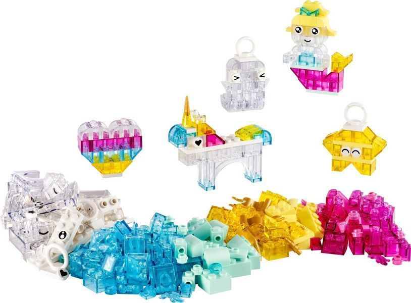 Конструктор Лего Классик волшебная прозрачная коробка для творчества Lego Classic 11040 11040 фото