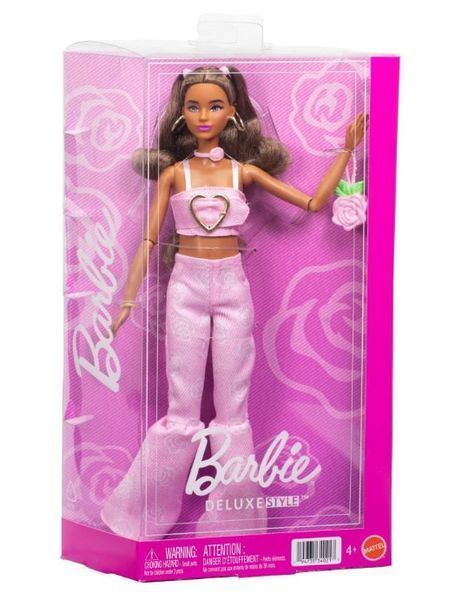 Лялька Барбі Розкішний стиль №12 у рожевому топі Barbie Deluxe Style Mattel JJN72 фото