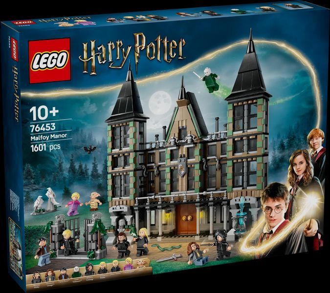 Конструктор Лего Гарри Поттер замок поместье Малфоев игровой набор Lego Harry Potter 76453 76453 фото