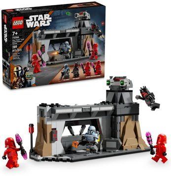 Конструктор Лего Звездные войны битва Визсла и Гидеона игровой набор Lego Star Wars Paz Vizsla and Moff Gideon Battle 75386 75386 фото
