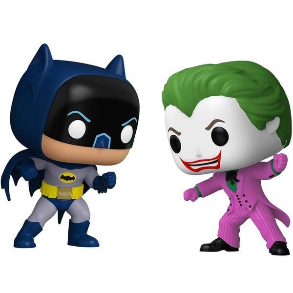 Набор фигурок Фанко Поп Бэтмен и Джокер коллекционные виниловые фигурки Funko Pop Batman and Joker 82125 82125 фото