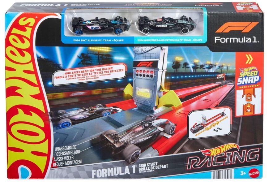 Гоночный трек Хот Вилс Формула 1 набор Mattel Hot Wheels Formula 1 JKM88 JKM88 фото