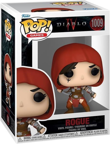 Фигурка Фанко Поп Диабло разбойник коллекционная виниловая фигурка Funko POP Diablo 4 Rogue 82373 82373 фото