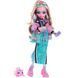 Кукла Монстер Хай Лагуна Блю с любимцем Нептуном Monster High Lagoona Blue JHK33 JHK33 фото 1