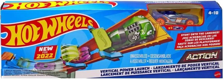 Аксесуар для треків Хот Вілс Вертикальний потужний запуск Hot Wheels Vertical Power Launch Mattel FTH80 FTH80 фото