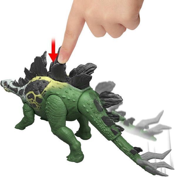 Фигурка динозавра Стегозавр Гигантские крушители Jurassic World Mattel JKL85 JKL85 фото
