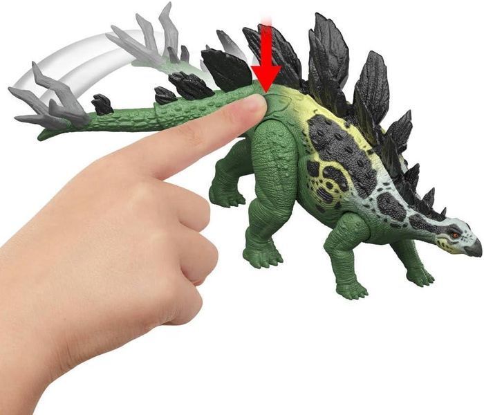 Фигурка динозавра Стегозавр Гигантские крушители Jurassic World Mattel JKL85 JKL85 фото