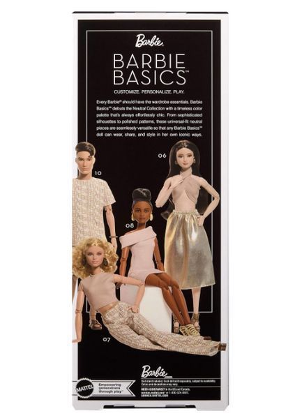 Колекційна модна лялька Барбі Бейсікс Barbie Basics Doll Mattel JJX26 JJX26 фото