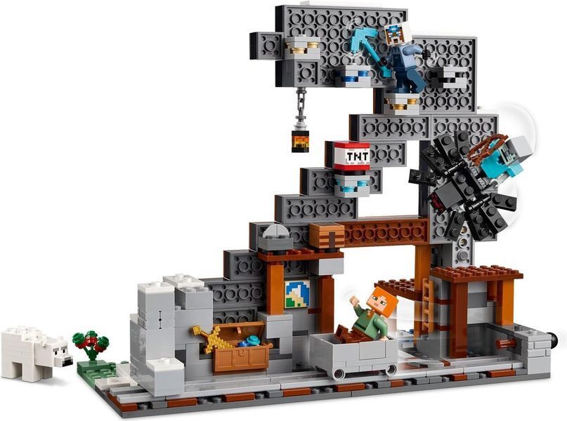 Конструктор Лего Майнкрафт шахта Кайло игровой набор Lego Minecraft Pickaxe Mine 21277 21277 фото
