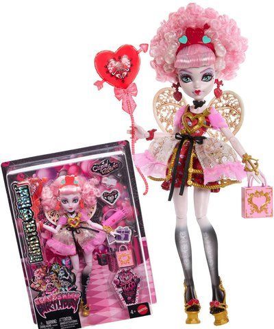 Лялька Монстер Хай Купідон Астерія солодкий день народження Monster High Cupid Asteria JBG77 JBG77 фото
