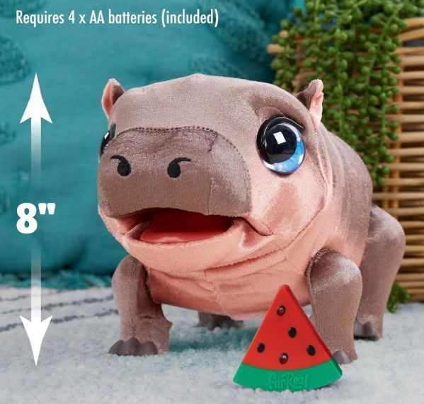Интерактивная игрушка бегемот ФурРеал Салли FurReal Sally the Silly Hippo 28179 28179 фото