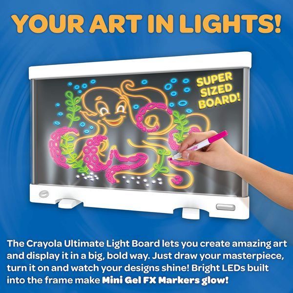 Доска Крайола Светящаяся  для рисования Crayola Light Board 74-7245 74-7245 фото