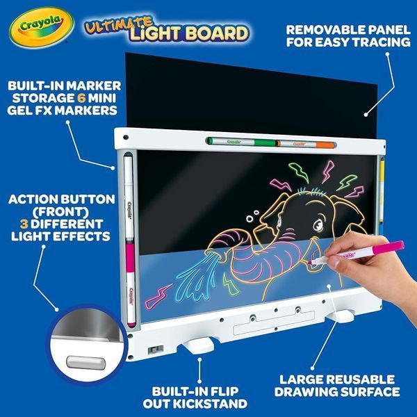 Доска Крайола Светящаяся  для рисования Crayola Light Board 74-7245 74-7245 фото