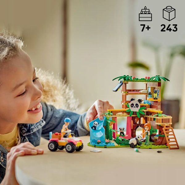 Конструктор Лего Френдс догляд за тваринами в заповіднику панд Lego Friends Panda Reserve 42622 42648 фото