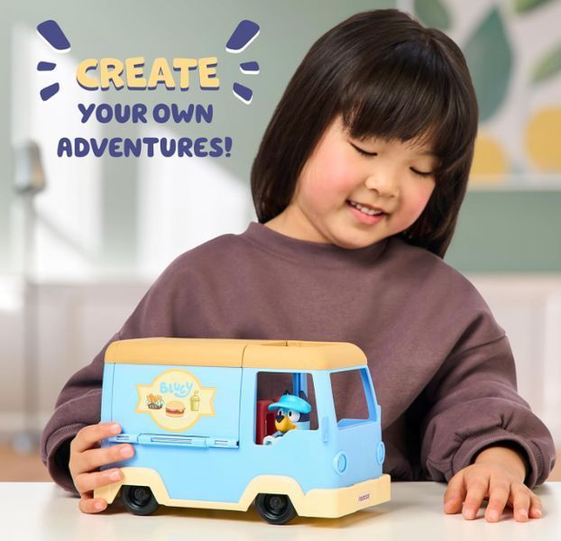 Ігровий набір Авто лавка Блуї Фудтрак Ресторан Bluey Moose Toys 18919 18919 фото