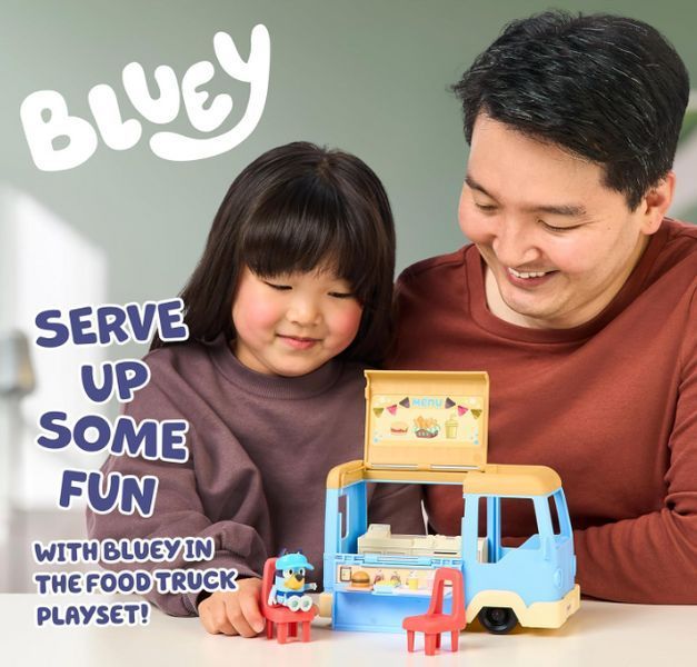 Ігровий набір Авто лавка Блуї Фудтрак Ресторан Bluey Moose Toys 18919 18919 фото