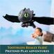 Мягкая игрушка дракон Беззубик запускается в воздух 30 см Dreamworks Dragons Toothless 6072913 6072913 фото 5