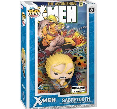 Фигурка Фанко Поп Икс-мен Саблезубый коллекционная виниловая фигурка Funko POP Sabretooth 84426 84426 фото
