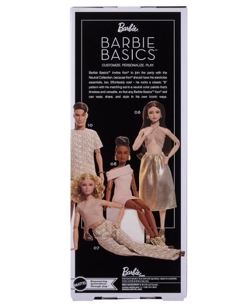 Коллекционная кукла Кен Барби Бейсикс Fashion Barbie Basics Ken Mattel JJX29 JJX29 фото