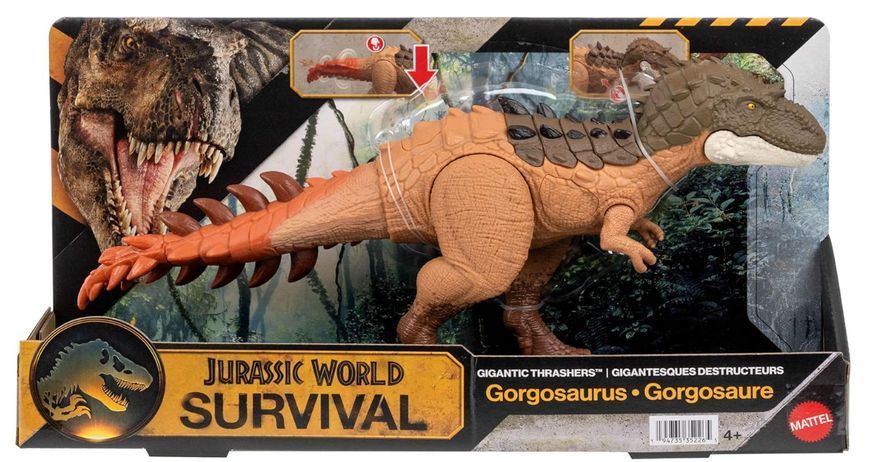 Игровая фигурка Горгозавр Гигантские крушители Мир Юрского периода Jurassic World Mattel JKL86 JKL86 фото