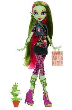 Лялька Монстер Хай Венера МакФлайтрап колекційна з аксесуарами Monster High Venus McFlytrap JHK58 JHK58 фото