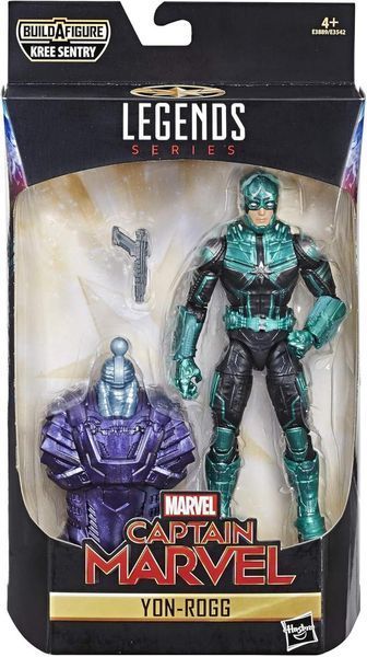 Фигурка Йон-Рогг Кри Капитан Марвел 6 дюймов Marvel коллекционная Captain Marvel Yon-Rogg E3889 фото