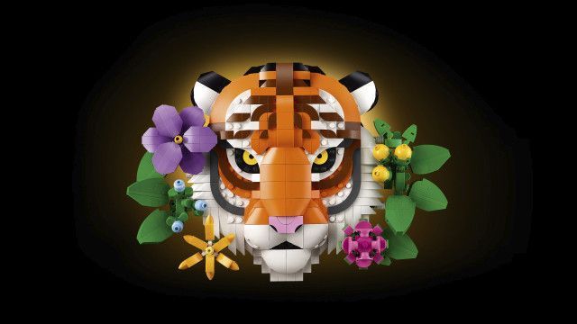 Конструктор Лего Арт колекція фауни тигр настінне панно Lego Art Tiger 31217 31217 фото