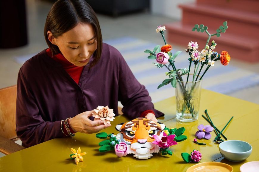 Конструктор Лего Арт колекція фауни тигр настінне панно Lego Art Tiger 31217 31217 фото