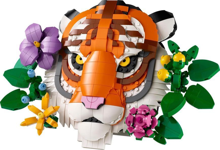 Конструктор Лего Арт колекція фауни тигр настінне панно Lego Art Tiger 31217 31217 фото
