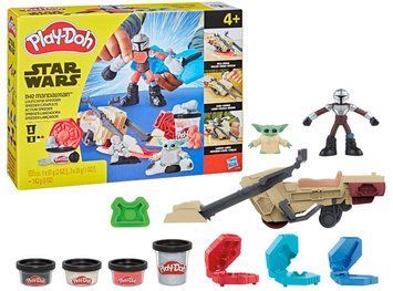 Набір для ліплення Плей До Мандалорець з Грогу Зоряні війни Play-Doh Hasbro G1582 G1582 фото