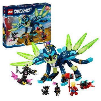 Конструктор Лего Дрімз Зоя та кіт-сова Зіан пригодницький набір Lego DREAMZzz Zoey and Zian the Cat-Owl 71476 71476 фото