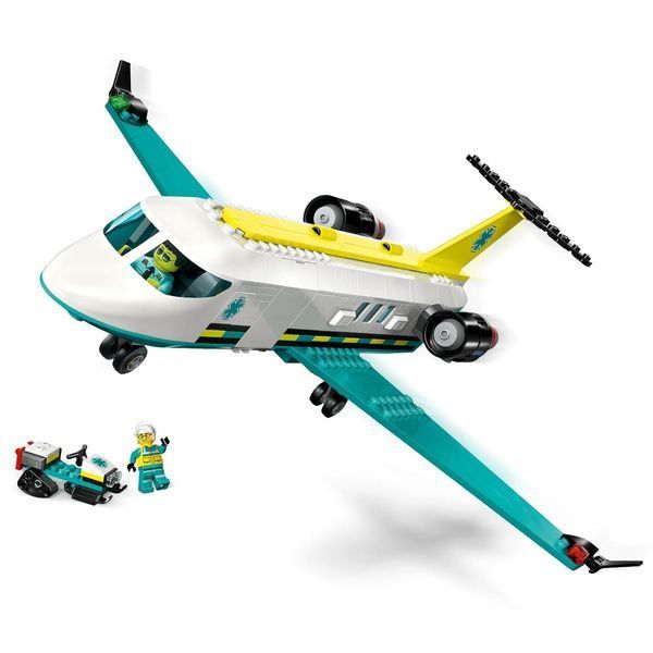 Конструктор Лего Сити самолет скорой медицинской помощи Lego City Medical Plane 60465 60465 фото