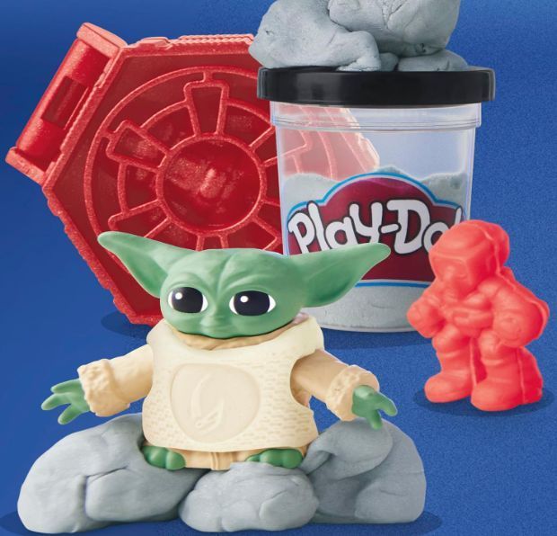 Набор для лепки Плей До Мандалорец с Грогу Звёздные войны Play-Doh Hasbro G1582 G1582 фото