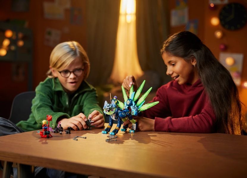 Конструктор Лего Дрімз Зоя та кіт-сова Зіан пригодницький набір Lego DREAMZzz Zoey and Zian the Cat-Owl 71476 71476 фото