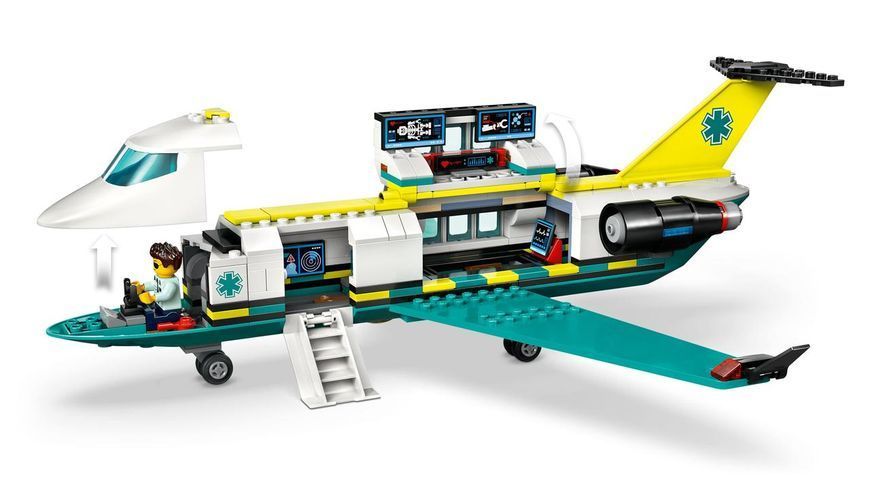 Конструктор Лего Сити самолет скорой медицинской помощи Lego City Medical Plane 60465 60465 фото