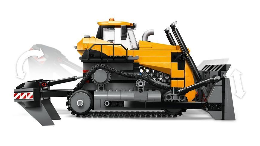 Конструктор Лего Сити желтый бульдозер строительная техника Lego City Yellow Bulldozer 60466 60466 фото