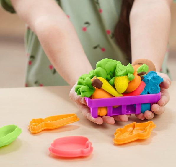 Набір Плей До для ліплення 11 баночок ЕКОупаковка кухня Play-Doh Market Kitchen Hasbro F7396 F7396 фото