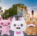 Мягкая игрушка Фугглер плюшевый белый кот ZURU Fuggler Alley Cats Cheezee 15752G 15752G фото 4