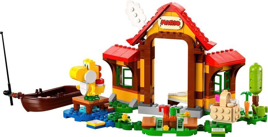 Конструктор Лего Супер Марио пикник в домике Марио с фигурками Lego Super Mario Picnic at Mario's House 71422 71422 фото
