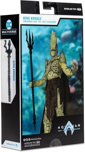 Фігурка МакФарлейн Король Кордакс Аквамен Загублене Королівство McFarlane King Kordax Aquaman 15542 15542 фото